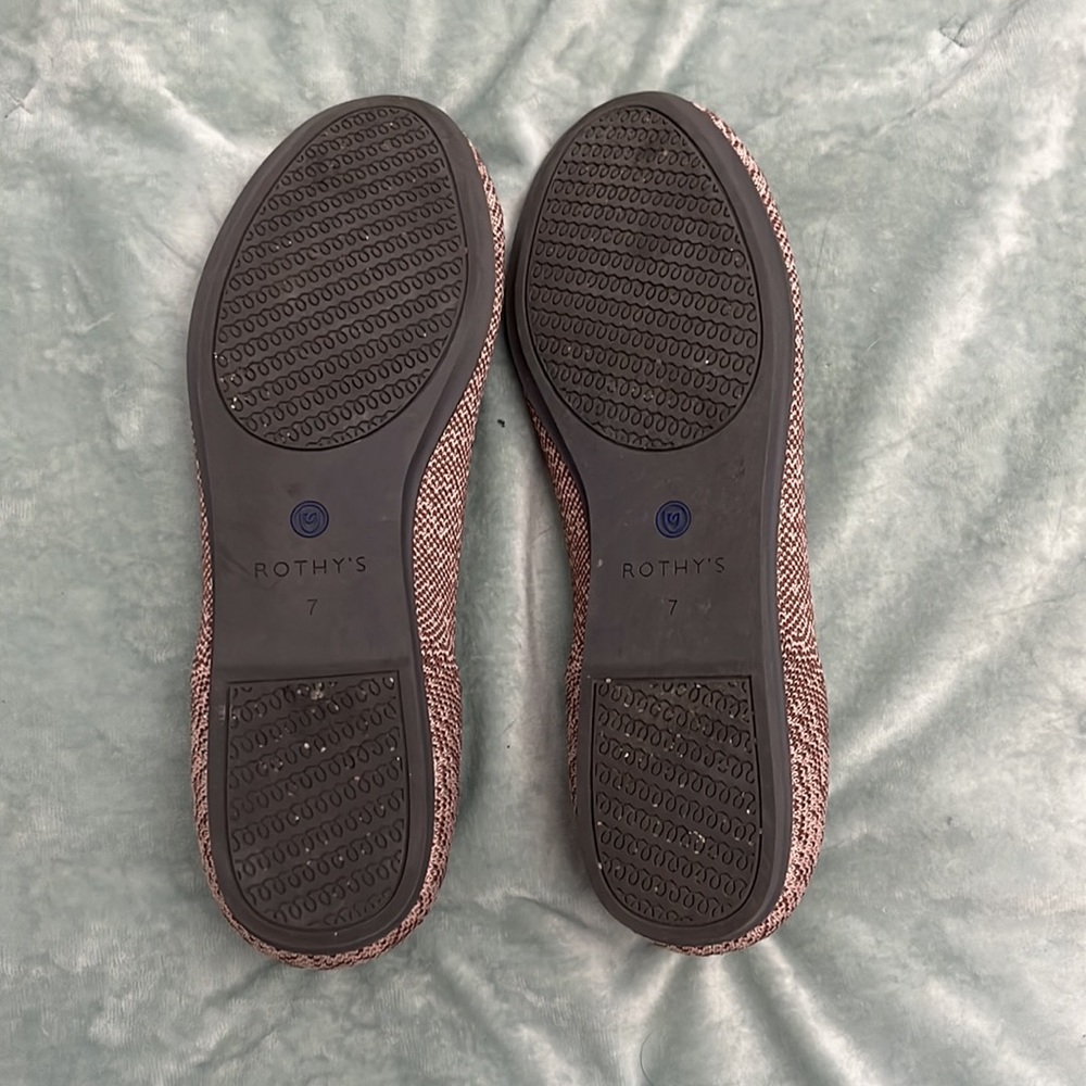 Retired Metallic Desert Roundtoe Rothys - Picture 2 of 4